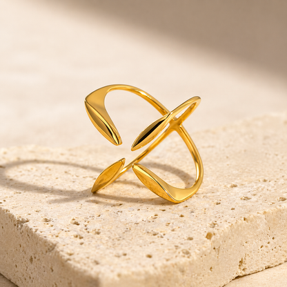 Modern Flower Ring