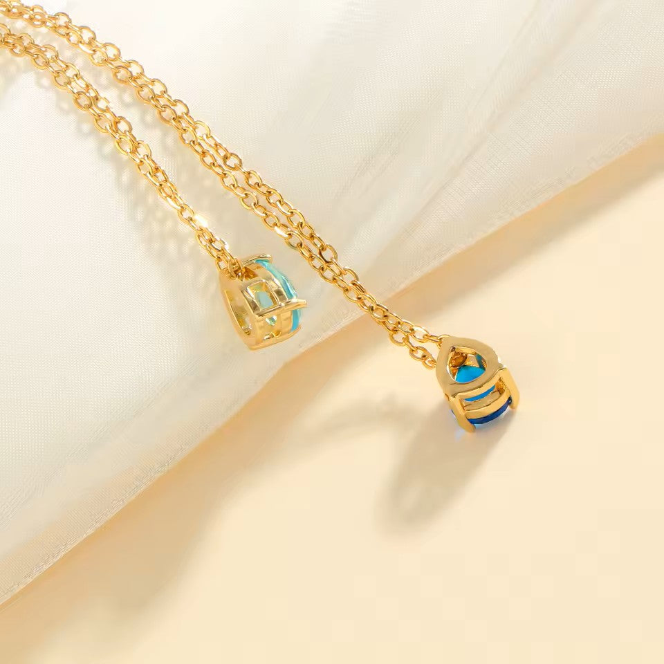 Personalized Birthstone Necklace