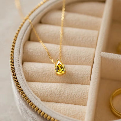 Personalized Birthstone Necklace