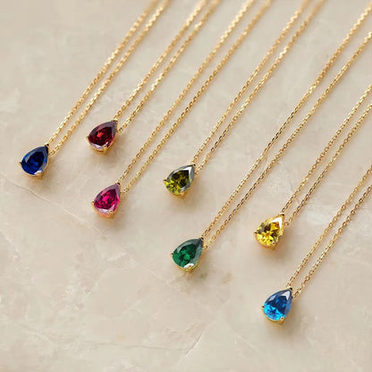 Personalized Birthstone Necklace