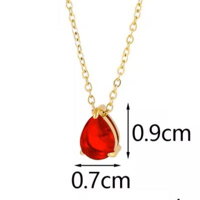 Personalized Birthstone Necklace