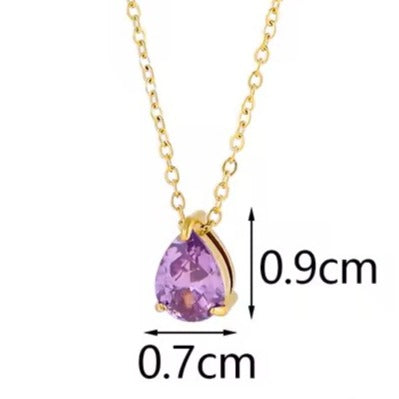 Personalized Birthstone Necklace
