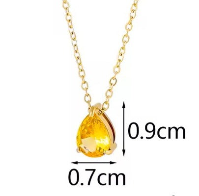 Personalized Birthstone Necklace