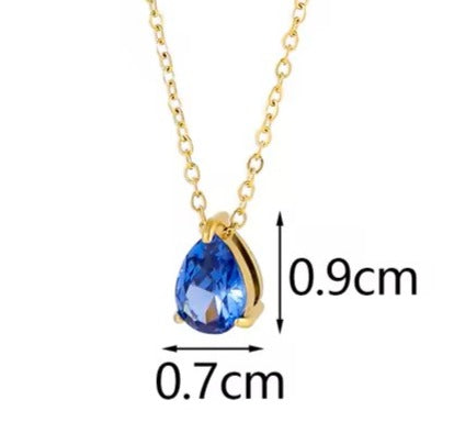 Personalized Birthstone Necklace