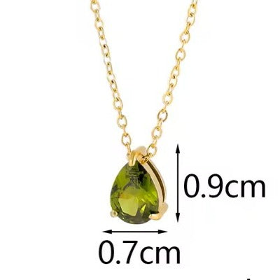 Personalized Birthstone Necklace