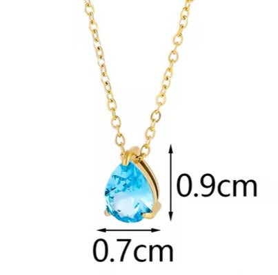 Personalized Birthstone Necklace