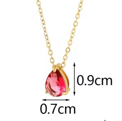 Personalized Birthstone Necklace