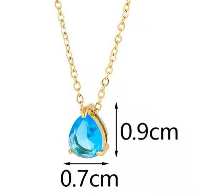 Personalized Birthstone Necklace