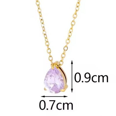 Personalized Birthstone Necklace