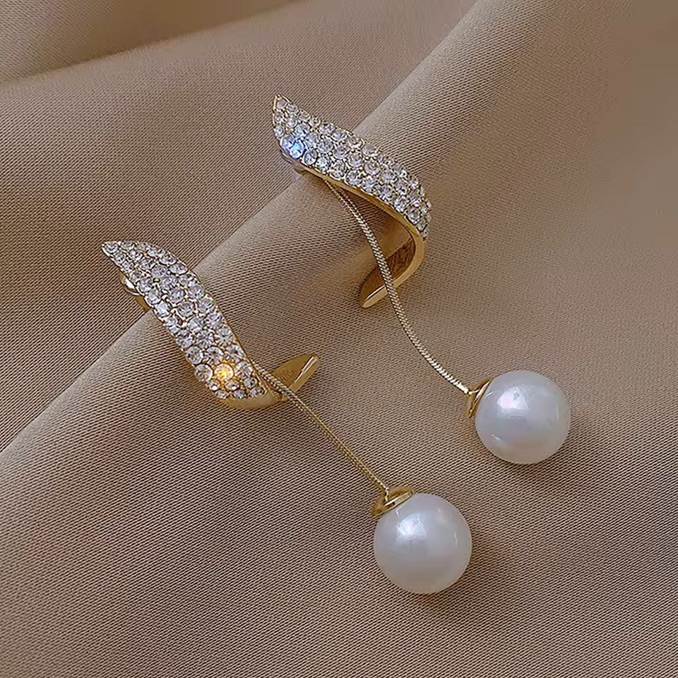 Pearl & Tassel Earrings