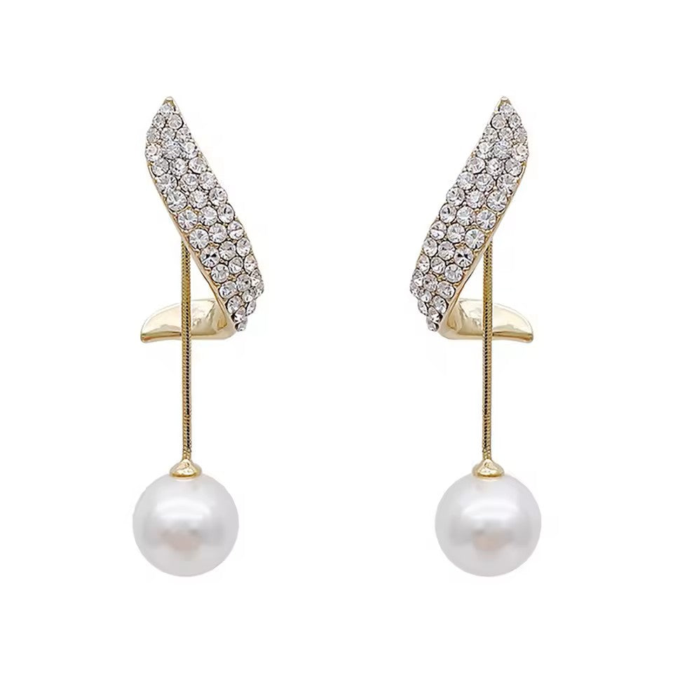 Pearl & Tassel Earrings