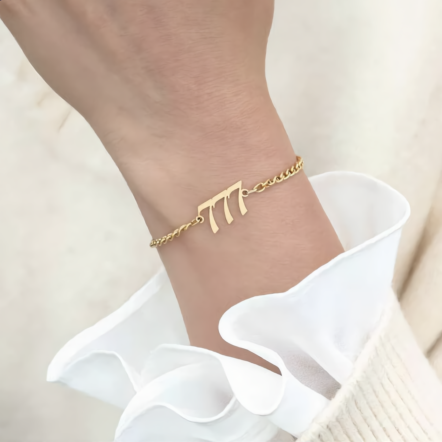 Custom Angel Number Bracelet